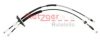 METZGER 3150057 Cable, manual transmission